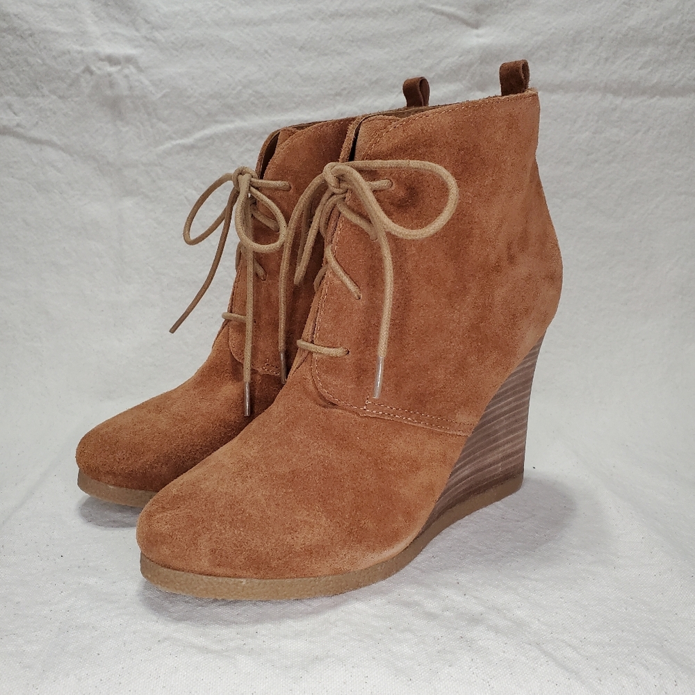 Steve Madden P-Danni Suede Wedges - Picture 4 of 6